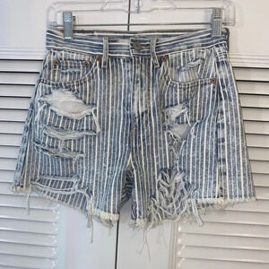 American Eagle Boyfriend Distressed Shorts